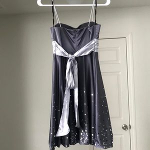 Sliver/Grey Dress